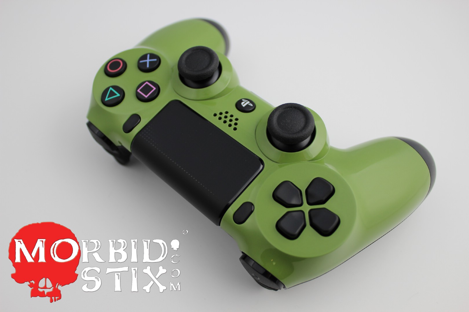 ps4 controller olive green