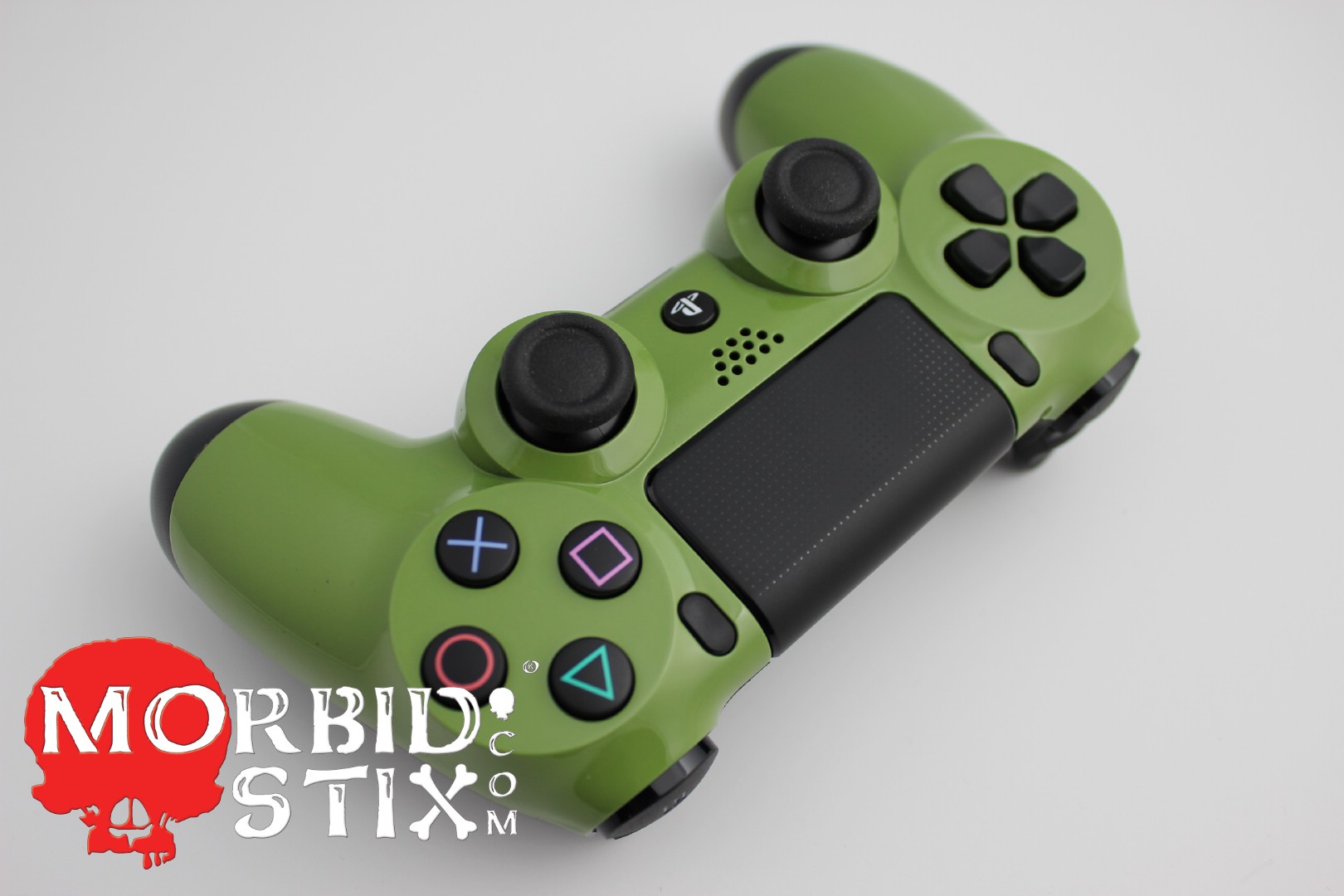 olive green ps4 controller