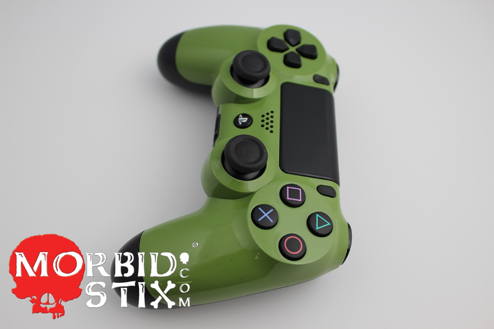 ps4 controller olive green