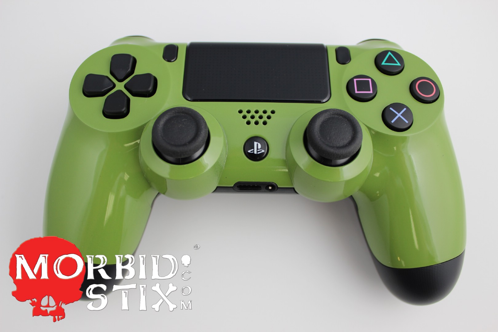 olive green ps4 controller