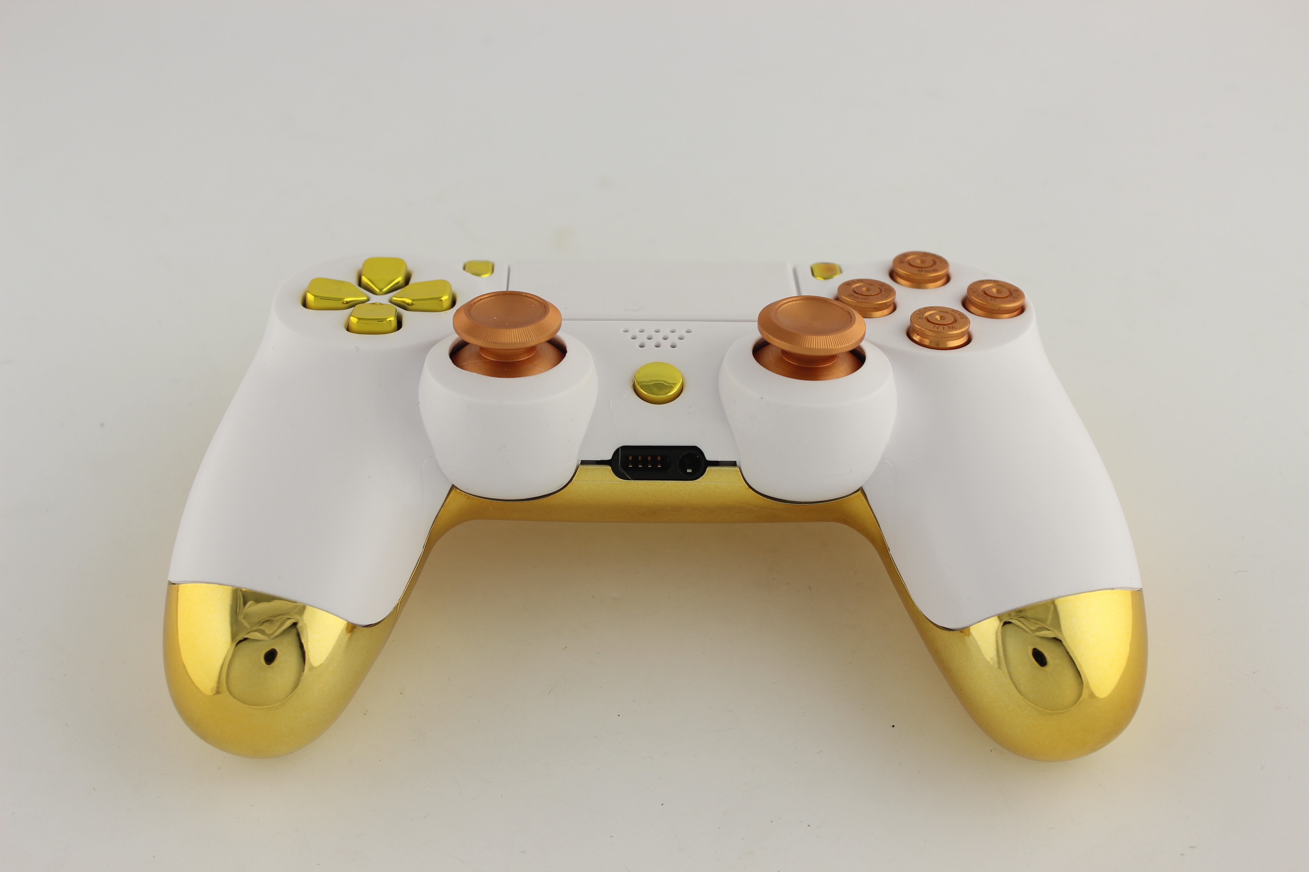 white gold ps4 controller